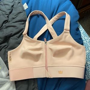 SHEFIT medium size non-padded sport bra.